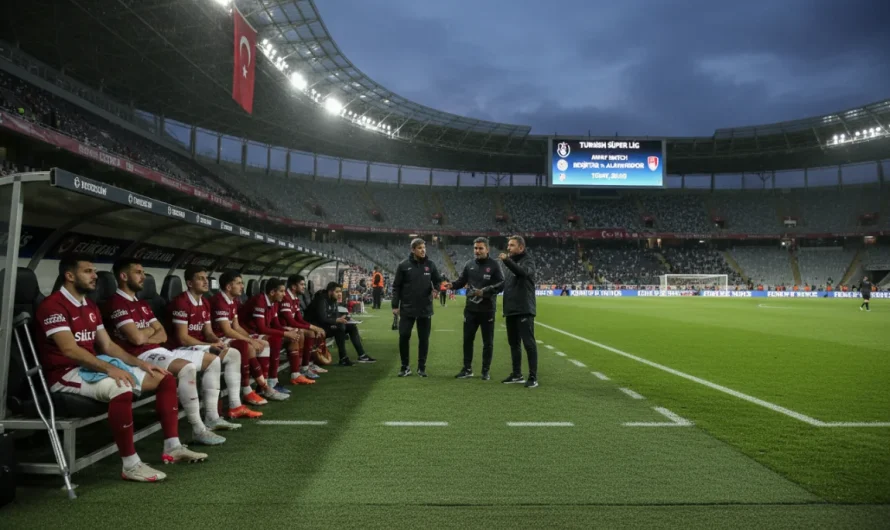 Kocaelispor’un Alanyaspor Deplasmanı Öncesi Kadro Sınavı: 6 Önemli Eksik